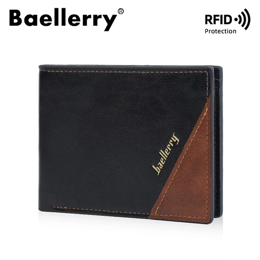 Cartera delgada Baellerry RFID