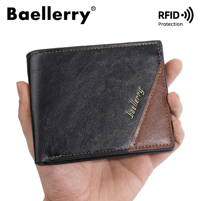 Cartera delgada Baellerry RFID