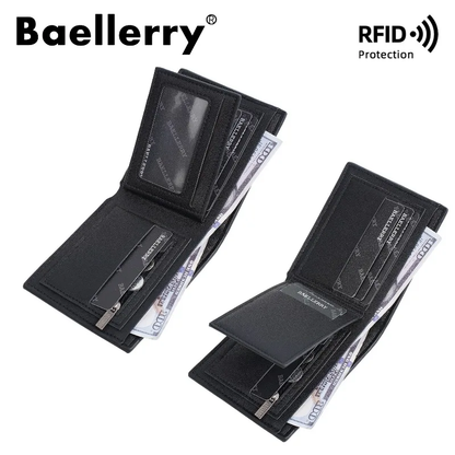 Cartera delgada Baellerry RFID